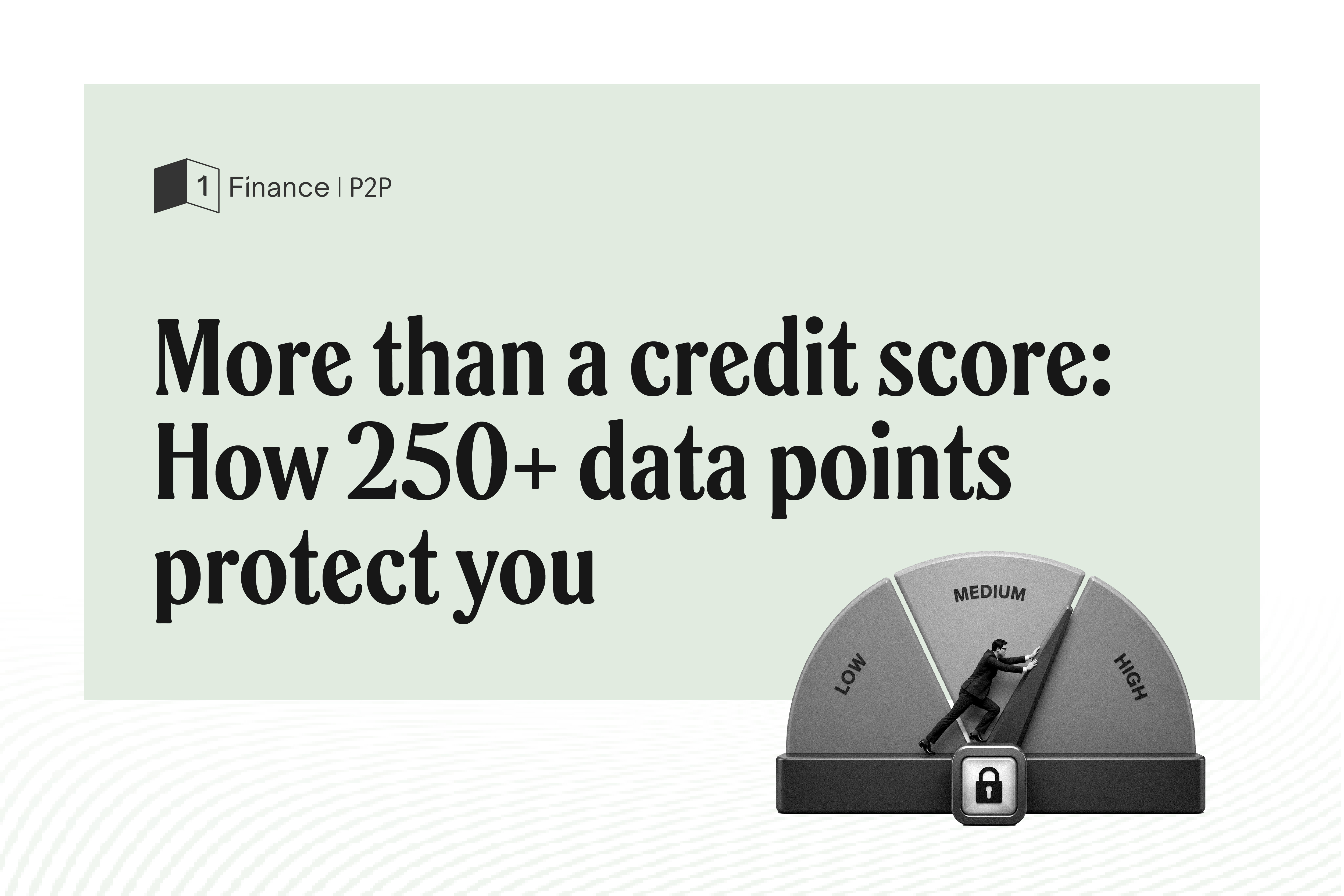 P2P platforms check borrower creditworthiness