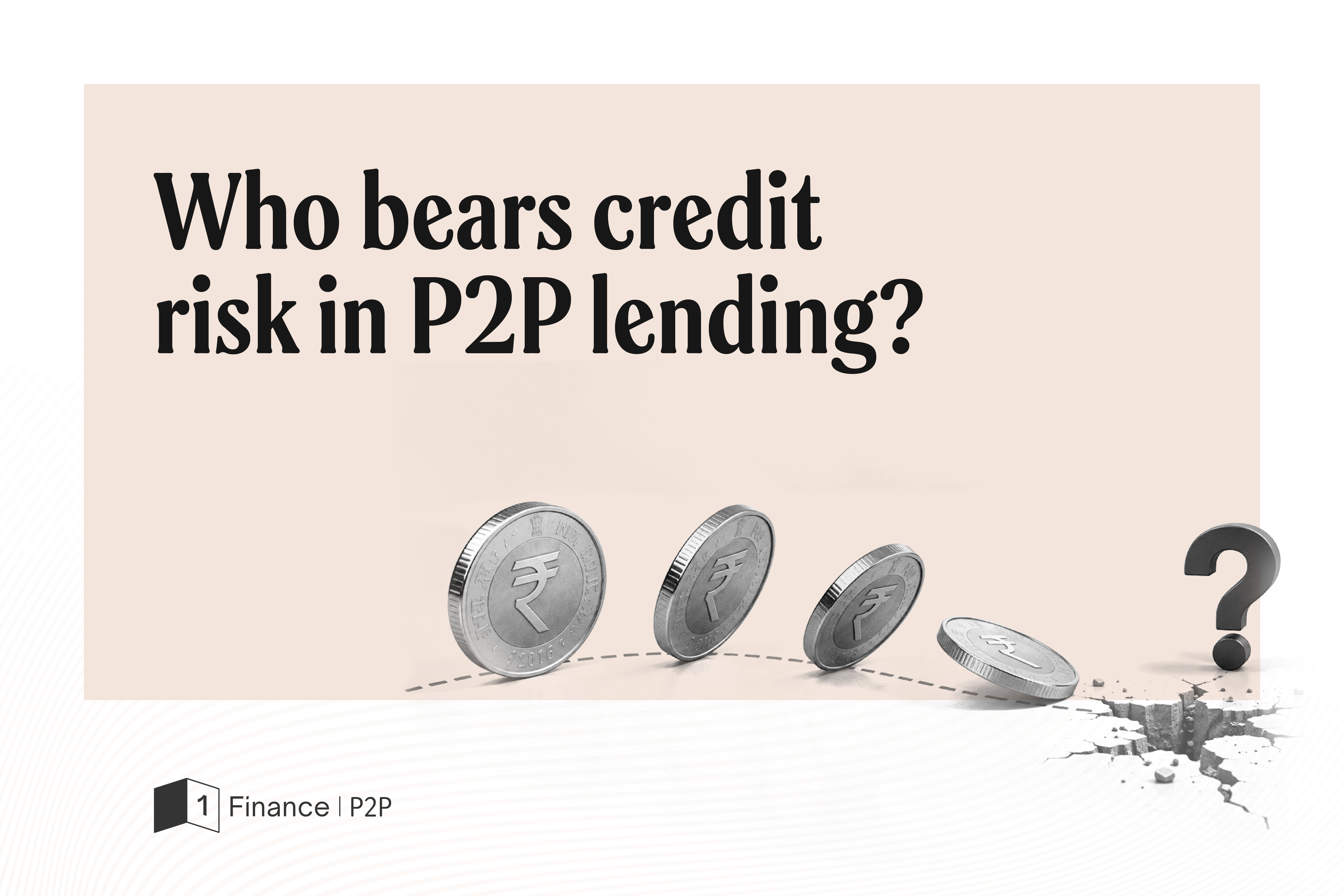 What is credit risk in P2P lending